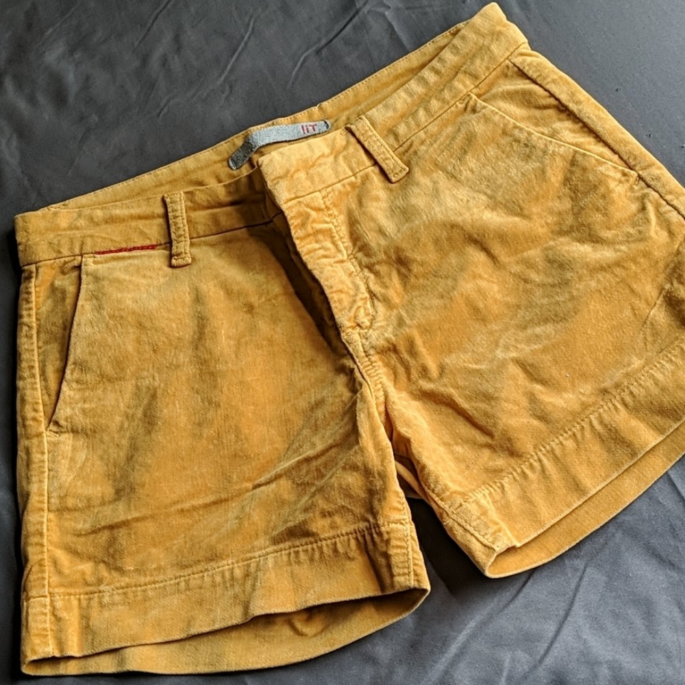 Yellow shorts